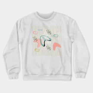 Retro Eames-Era Atomic Inspired 3 Crewneck Sweatshirt